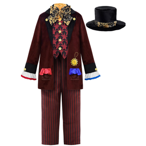 ReliBeauty Kids Halloween Costume Boys Character Cosplay Outfit for World Book Day, 150