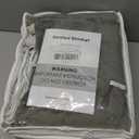 Electric Heated Blanket 84"x90" Queen Size - 4 Heat Settings & Dual Controllers, 10H Auto Shut Off, Ultra-Soft Coral Fleece Heated Blanket with Overheat Protection, Cozy and Comfortable, Light Grey (02-light Gray)