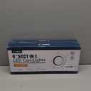 Amico 6 inch 5CCT LED Recessed Lighting 6 Pack, Dimmable, IC Rated, 12.5W=100W, 950LM Can Lights with Baffle Trim, 2700K/3000K/4000K/5000K/6000K Selectable, Retrofit Installation, ETL & FCC