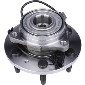 Front Wheel Bearing - Compatible with Chevy, Cadillac and GMC 4WD - Escalade, Avalanche, Silverado 1500, Suburban, Tahoe, Sierra, Yukon - Replaces 515096, 930-611, 10393171, 22841381 - Hub Assembly