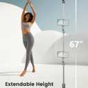 Selfie Stick Tripod with Light, 67'' Tripod with Wireless Remote, Portable Phone Tripod Compatible with iPhone 16/15 Pro Max/15/14 Pro/14/13, Samsung S22/ S23 Ultra/Android Smartphone