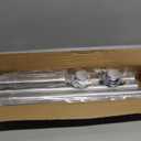 Mcrbeay Shower Curtain Rod, 1" Diameter Heavy Duty Tension Shower Rod, Non Slip Adjustable 28-74 inch No Drilling Shower Curtain Rods Spring Tension For Bathroom, Shower Stall, No Rust, Silver