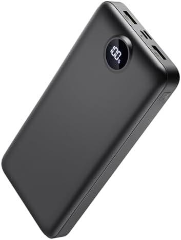 ONLYNEW Portable Charger Power Bank 40000mAh, 22.5W Fast Charging USB C Battery Pack, 3 Outputs & 2 Inputs, LED Display, External Battery Bank for iPhone, Samsung, Android Cell Phone etc