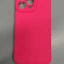 Vooii Compatible with iPhone 16 Pro Max Case, Liquid Silicone Upgrade [Camera Protection] [Soft Anti-Scratch Microfiber Lining] Shockproof Phone Case for iPhone 16 Pro Max 6.9 inch - Hot Pink