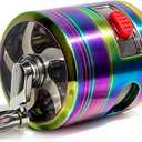 2.5 Inch Spice Grinder Kitchen Helper with Handle, Rainbow