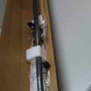 1 Inch Blackout Curtain Rods for Windows Patio, Adjustable Room Divider Curtain Rod Wall Mount & Ceiling Mount for Indoor & Outdoor, Black, 28" to 48"