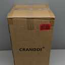 CRANDDI Professional Smoothie Blender, 2200W Commercial Soundproof Quiet blender with Removable Soundproof Shield for Crushing Ice, MilkShakes, Puree, Self-Cleaning, 50oz 110V K80 (Red)