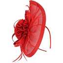 Bridal Fascinator Hat Headband Retro Decorative Tops Hat for Women for Weddings Evening Parties and Tea