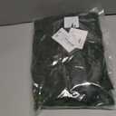 Women's Soft Polar Fleece Jacket Lightweight Long Sleeve Horn Button Warm Shacket Coat Comfortable Outerwear (Green, L)