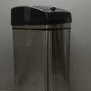 iTouchless 50 Liter / 13 Gallon Kitchen Trash Can with Lid & Odor Filter  Motion Sensor Stainless Steel Garbage Bin for Home, Office, or Garage  Slim, Large Capacity Design (Brushed Silver)