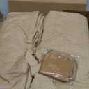 Aliceset 24 Pcs Mini Burlap Tote Bags with Handles Reusable Burlap Gift Bags with Tags Small Wedding Welcome Bridesmaids Jute Bag Bulk for Party Supplies DIY Craft (10 x 10 x 3.5 Inch,Light Brown)