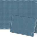 SMARTOP 18"x24" Self Healing 3 Layer Folding Cutting Mat, Non-Slip Non-Reflective, Great for Crafts, Quilting, Sewing, Scrapbooking Molandi Blue