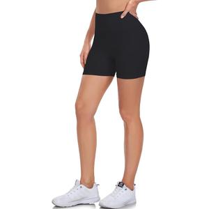 Girls Bike Shorts-Soft High Waisted Athletic Dance Gymnastics Spandex Volleyball Biker Shorts 3XL