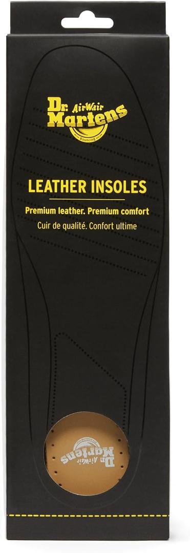 Dr. Martens Unisex-Adult Leather Insole (8 Women/7 Men, Hm Lining)