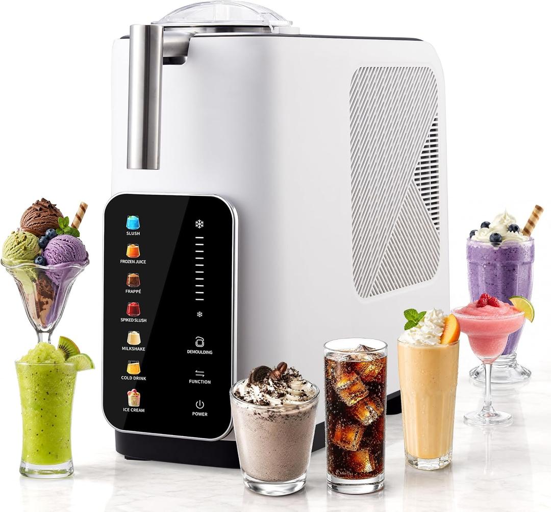 3-in-1 Stainless Steel Slushie Machine, Frozen Treat Machine