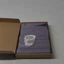 Ling's moment Wedding Chair Sashes Cover Aisle Decorations Draping Fabric Wrinkle-Free with Tie 16pcs Purple Pale Lavender for Party Ceremony Reception Floral Arrangement Banquet Outdoor Decor