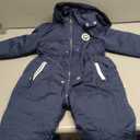 UVIPC Toddler One Piece Snowsuits Ski Suits Winter Waterproof Coats Jackets Jumpsuits for Kids Boys and Girls 2T-5T (Navy)