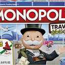 Hasbro Gaming Monopoly World Tour Board Game with Token Stampers and Dry-Erase Gameboard for Family Game Night