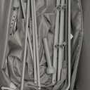 Maydolly Baby Changing Table, Portable Foldable Changing Table, Waterproof Diaper Changing Station, Adjustable Height Changing Station, Mobile Nursery for Newborn and Infant (grey without drawer)