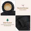 BFUSTYLE Toddler Winter Coats Hooded Infants Fleece Jacket Thickened Jacket for Baby Girls Boys 1-5T