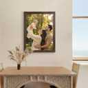 18x24 Picture Frame, Walnut Woodgrain Poster Frame, 1 Pack | for Horizontal or Vertical Wall Mounting, for Photos, Artwork; Fits Home, Office & Gallery Wall Decor