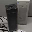 Gaiatop Space Heaters for Indoor Use, Portable Electric Heater with Thermostat, 1500W PTC Ceramic Room Heater with Remote, 5 Modes, 60 Oscillating, 12H Timer Fast Heating Bedroom Office Bathroom Home (Silver)