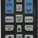 Universal Remote Control for Samsung TV UN32EH5000FXZA UN40EH5000F UN46EH5000 UN46EH5000F UN50EH5000F UN50EH5000FXZA UN50EH5000V UN50EH6000 UN55EH6000F