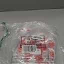 Hosuly 24 Pcs Valentines Clear Gift Bags Reusable Heart PVC Tote Bags with Handles Plastic Valentines Day Candy Treat Goodie Handbags for Wedding Birthday Party Favors Supplies, 7.8 x 7.8 x 3.1 Inch