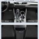 Floor Mats 1999-2006 for Chevy Silverado & GMC Sierra Crew Cab | 1500 2500 2500HD 3500HD, 2007 Silverado Sierra Classic Body, 2000-2006 Suburban/Yukon XL/Escalade ESV (2nd Row Bench Seat)