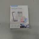 for AirPods Case Cover 2nd/1st Generation, Compatible with Magsafe, Magnetic Automatic Lock, Charging Port Dust-Proof & Stand Design with Cleaning Kit, Black/White