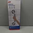 TAILI Grab Bars for Bathtubs and Showers 2 Pack Suction Grab Bar, Heavy Duty Shower Handle Removable Bath Handrails for Seniors and Elderly, Bathroom Safety Grip No Drilling Waterproof,Grey (16.8", Gray)