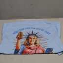 You Look Like The 4th Of July Makes Me Want A Hot Dog Real Bad T-Shirt, 2XL Blue
