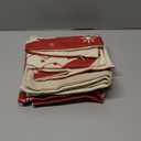 CAROMIO Christmas Decoration Pillow Covers 18 x18 Set of 4 Farmhouse Decorative Throw Pillows for Home Deer Rustic Xmas Tree Pillow Cases Winter Holiday Decor Throw Cushion Cases for Sofa Couch