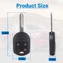 Key Fob Remote Replacement Fits for Ford F-150| F150| F250| F350| Explorer| Lincoln Mark LT| Navigator 2011-2017 Keyless Entry Remote Start Control CWTWB1U793 (2-Pack)