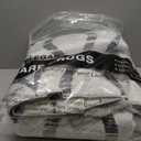 elegant area rug, black and white, (6ft x 9ft)