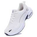 Artlea Women's Walking Shoes with Arch Support Orthotic Tennis Shoes for Plantar Fasciitis Women Fashion Sneakers for Foot Pain Relief, Size: 10 White/Black