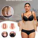 Lover-Beauty Waist Trainer for Women Corset Shapewear Tummy Control Workout Waist Cincher Body Shaper Girdle (Beige, M)