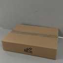 Sooyee Serving Tray with Handles,16" x 12" Decorative Tray,Coffee Table Tray,Acrylic Tray for Breakfast, Tea, Food, Butler,Table Ottoman Vanity Countertop,White