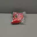 Frienda 4 Pcs Christmas Santa Hat 2 Adjustable Dog Christmas Outfit Costume Hat and 2 Knit Red Scarf Winter Pet Accessory for  Large Dog(Large)