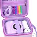 PAIYULE Kids Instant Print Camera Case Compatible with ESOXOFFORE for Dylanto for DUDUDRAGON for GKTZ for ETIKEZ for Dafotil for Careenoah Digital Video Prints Paper Bag (Box Only) Purple