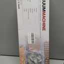 Vacuum Sealer Machine for Food Storage, Built-in Cutter, Dry & Moist Modes, Includes Vacuum Hose for Jars, Compact and Portable Design