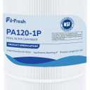 Fil-fresh C1200 Pool Filter Cartridges Compatible with Hayward C1200, Replacement for Pleatco PA120, Hayward CX1200RE, Unicel C-8412, 120 sq.ft
