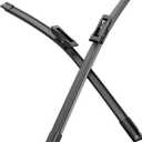 MIKKUPPA 19"+18" Front Wiper Blades - Replacement for 2013-2015 Mini Cooper R55 R56 R57, All-Season Silent Front Windshield Window Wipers Bayonet Arms Not Fit J-Hook