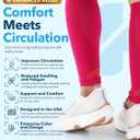 Doctor's Select 2 Pairs Copper Calf Compression Sleeve - Leg Compression Sleeves for Women & Men, Shin Splint Relief (3X-Large)