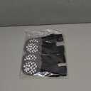 Non-Slip Dog Socks Prevent Licking Paws,Grippy Socks for Senior Dog Walk on Hardwood Floor,Paw Protectors,Black 2 Pairs,XL