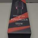 Hair Dryer Brush Blow Dryer in One, Upgraded 4 in 1 Hair Dryer and Styler Volumizer with Negative Ion Anti-frizz Ceramic Titanium Barrel Hot Air Hair Straightener Brush (Black/Pink)