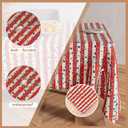 Stylish Washable & Waterproof 4th of July Tablecloth - Perfect Patriotic Decorations for Your Table, Ideal Among 5th of July Accessories and Festive Fourth of July Decorations (70" x 84" (Rectangular))