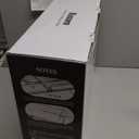 Kitsure Large Dish Drying Rack - Extendable Dish Rack, Multifunctional Dish Rack for Kitchen Counter, Anti-Rust Dish Drainers with Cutlery & Cup Holders 19.2"-26.7" L x 12.9" W, Black (Standard)