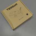 TESSAN Black Extension Cord 5 Ft, Flat Surge Protector Power Strip with 4 Wide Spaced AC Outlets 3 USB Ports (1 USB C), Ultra Thin Flat Plug with 900J Surge Protection, Office Dorm Room Essentials