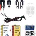 Biothm TENS Ear Clips - For Vagus Nerve Stimulation - Dual Silicone Electrodes